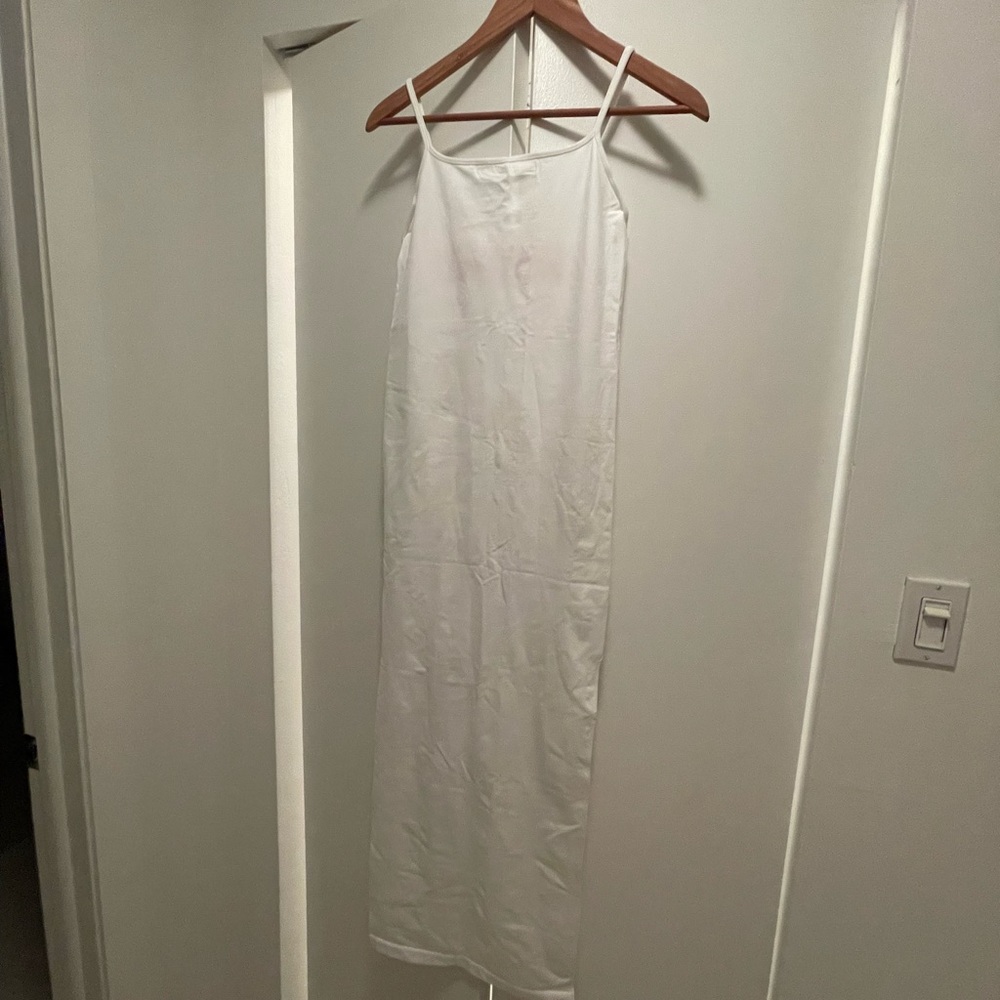 NEW WITH TAGS Simon Miller Stretch White Maxi Dress Size M/L